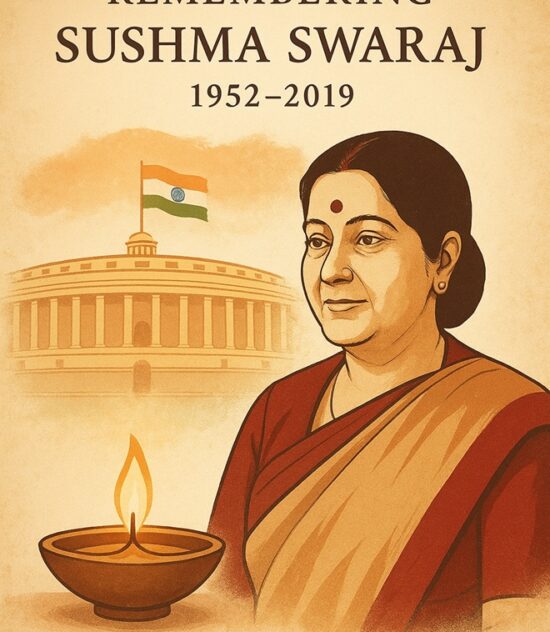Sushma Swaraj (1952 – 2019)